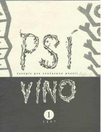 Obálka prvního čísla (1997) s použitím loga Františka Petráka, grafická úprava Josef Russel a Jaromír Komín.